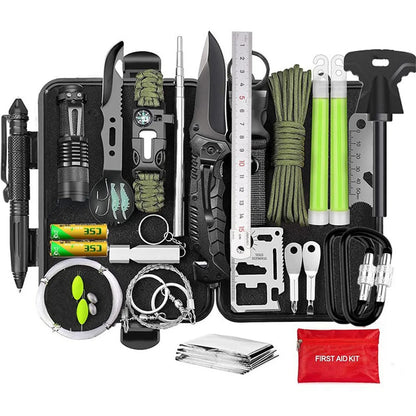 Wilderness Survival Kit — Complete Outdoor Emergency Tool Set