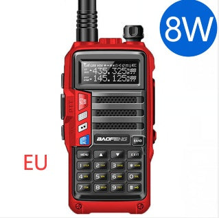 8W Long Range Walkie-Talkie — Dual Band Ham Radio for Emergency & Outdoor Use
