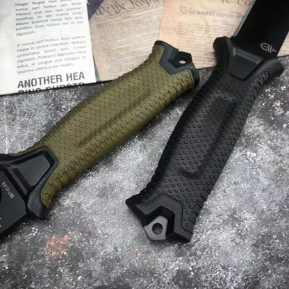 Tactical Survival Straight Knife — Fixed Blade for Outdoor & Emergency Use
