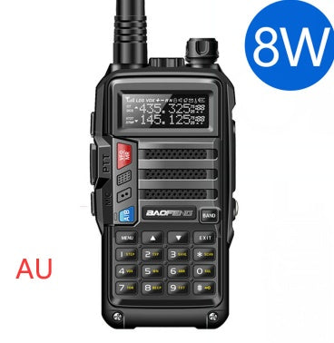 8W Long Range Walkie-Talkie — Dual Band Ham Radio for Emergency & Outdoor Use