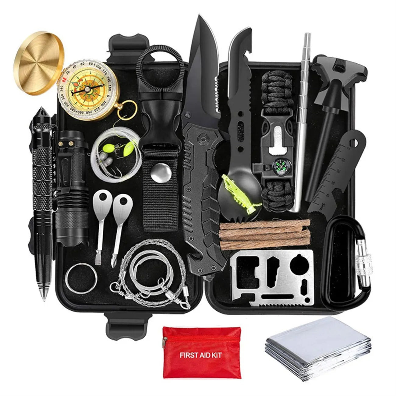 Wilderness Survival Kit — Complete Outdoor Emergency Tool Set