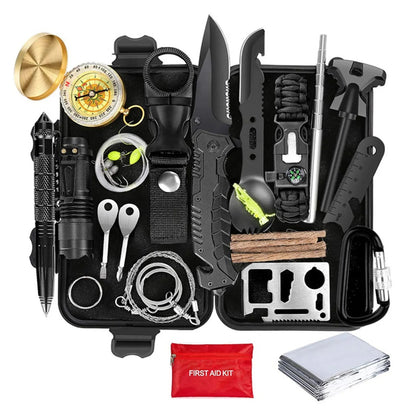 Wilderness Survival Kit — Complete Outdoor Emergency Tool Set