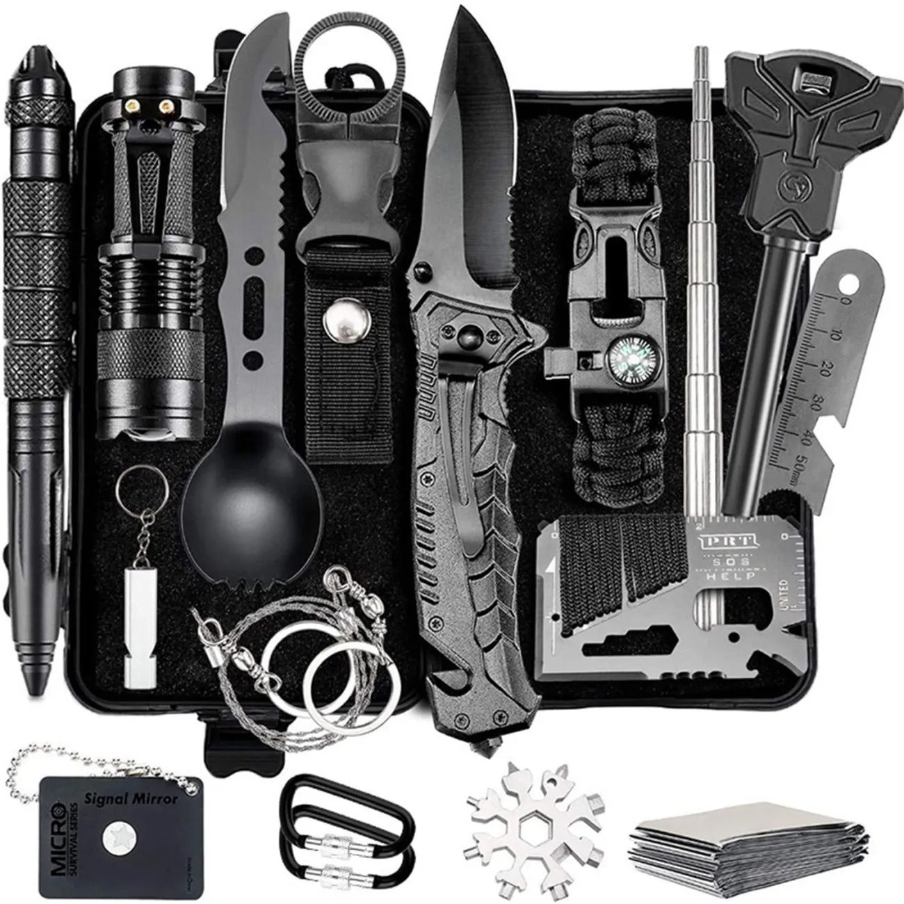 Wilderness Survival Kit — Complete Outdoor Emergency Tool Set