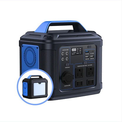 296Wh Portable Power Station — Solar Generator for Camping, RV & Home Backup