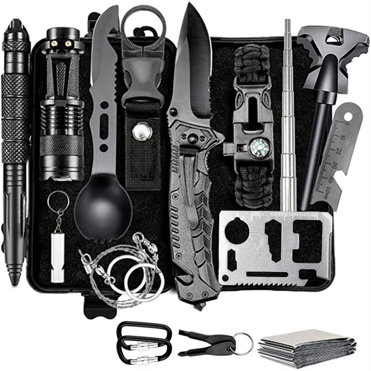 Wilderness Survival Kit — Complete Outdoor Emergency Tool Set