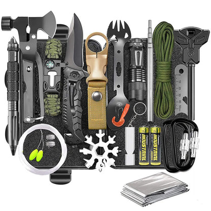 Wilderness Survival Kit — Complete Outdoor Emergency Tool Set