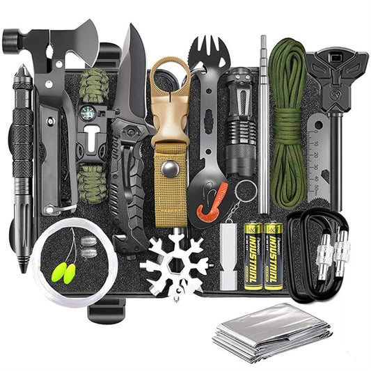 Wilderness Survival Kit — Complete Outdoor Emergency Tool Set